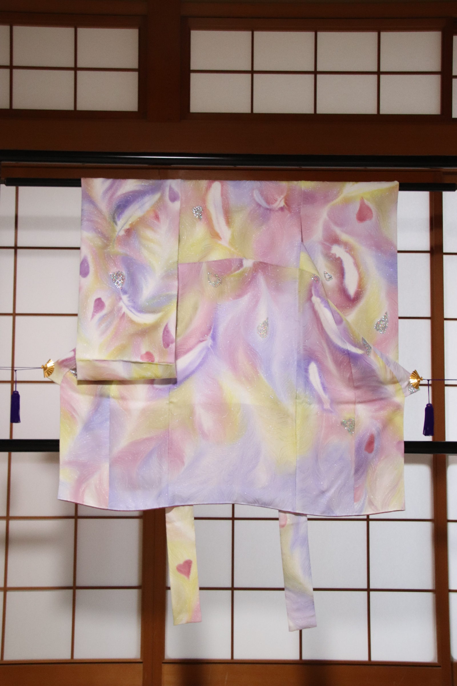 掛け着のオーダーメイド　京都の着物工房　風彩染一真工房